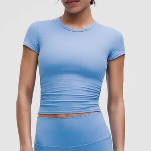 Lululemon All It Takes Back Twist Ribbed Nulu top